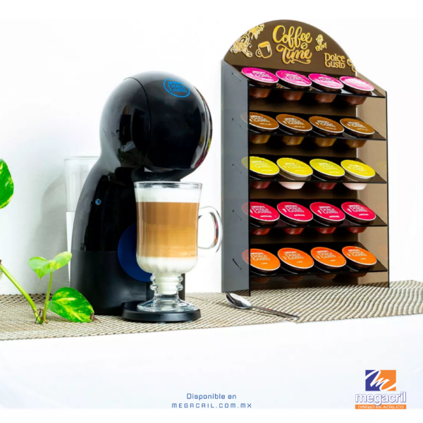 Porta Cápsulas Acrílico Exhibidor De Café Dolce Gusto